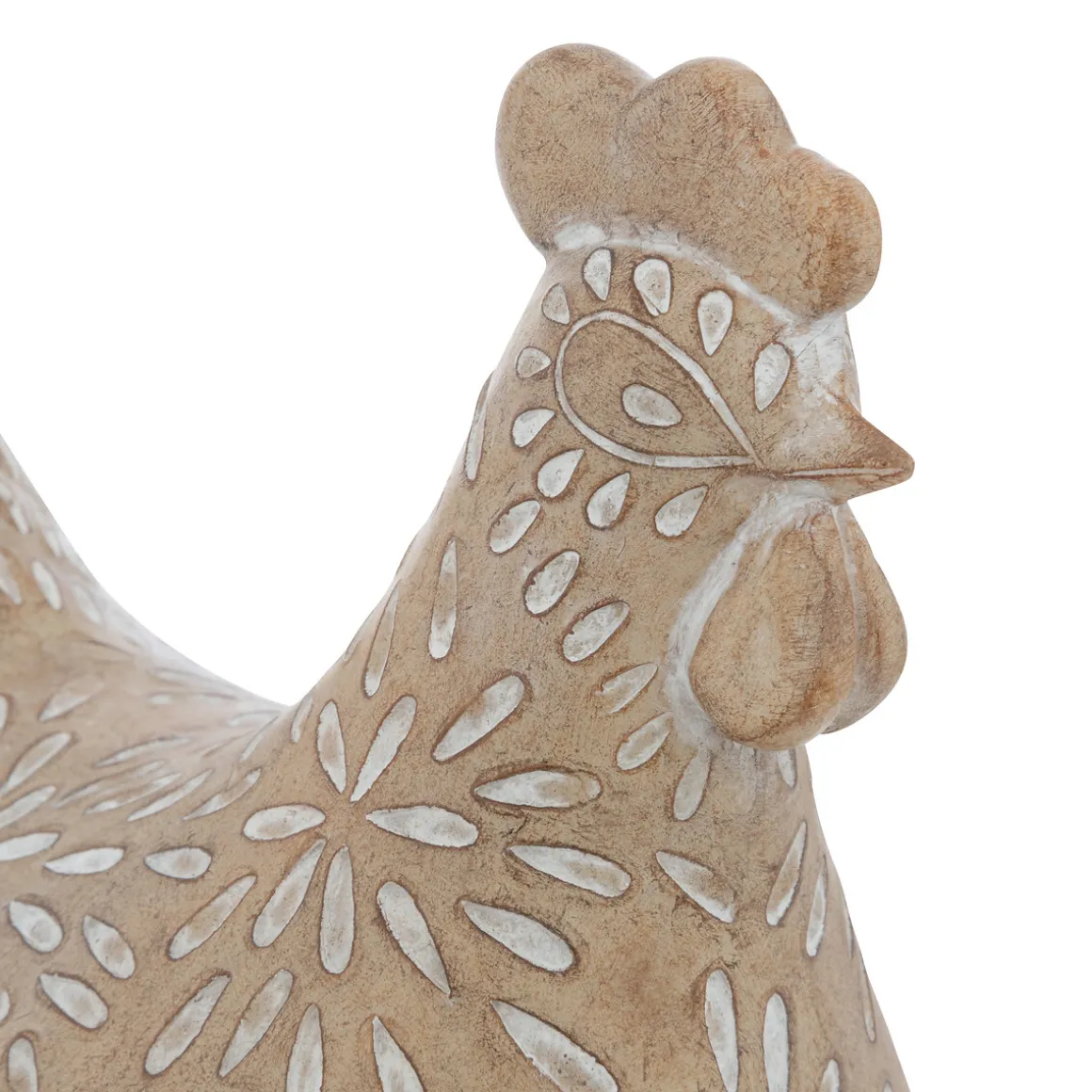 Gallina decorativa LINDA beige 10.5cm
