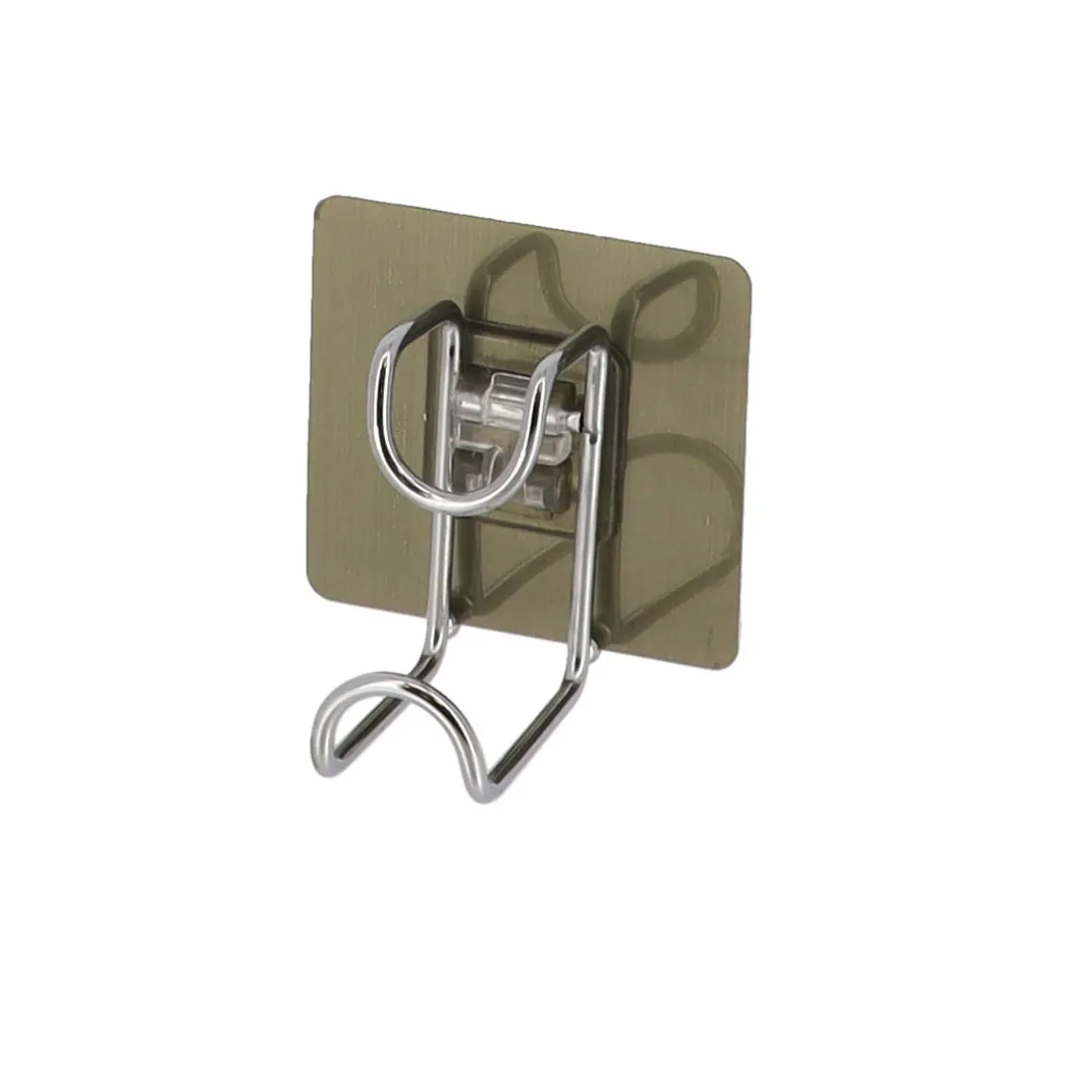 Gancho P/Baño C/Adhesivo Acero Inox.