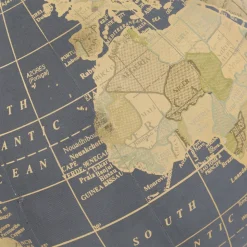 Globo decorativo AFONSO de madera de mango 24cm