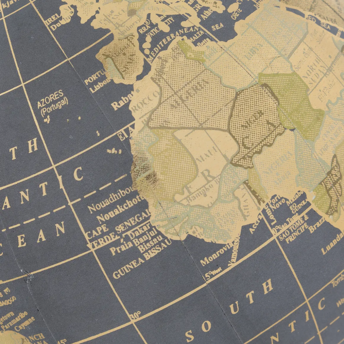 Globo decorativo AFONSO de madera de mango 24cm