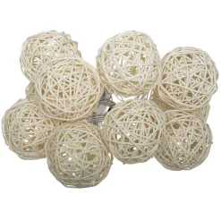 Guirnalda De 10 Bolas Led 6Cm