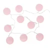 Guirnalda De 10 Bolas Led Rosa 6Cm