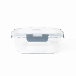 Hermético Cuadrado Vidrio 0.32L