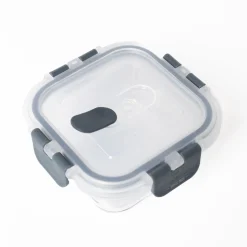 Hermético Cuadrado Vidrio 0.32L