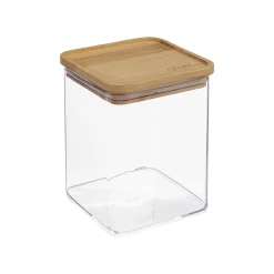 Hermético ESKE apilable con tapa de bambú