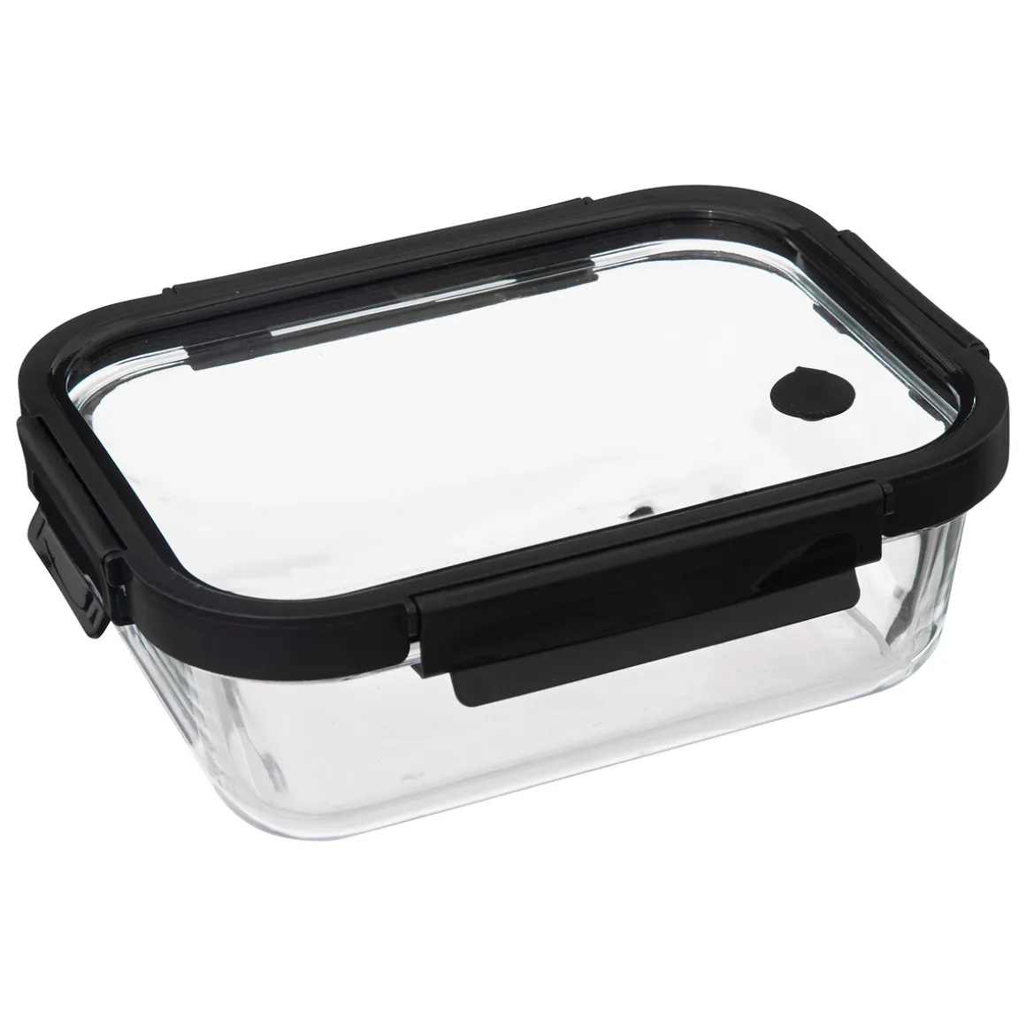 Hermético Rectangular Vidrio 1.3L