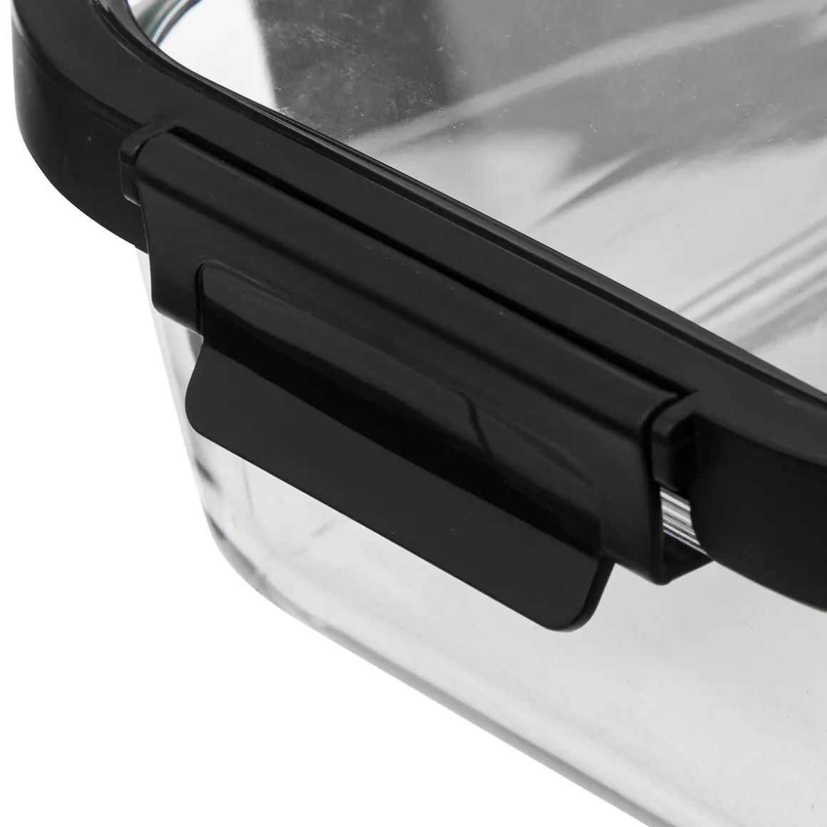 Hermético Rectangular Vidrio 1.3L