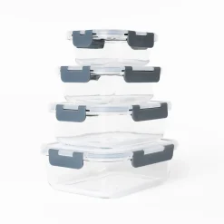 Hermético Rectangular Vidrio 1.5L