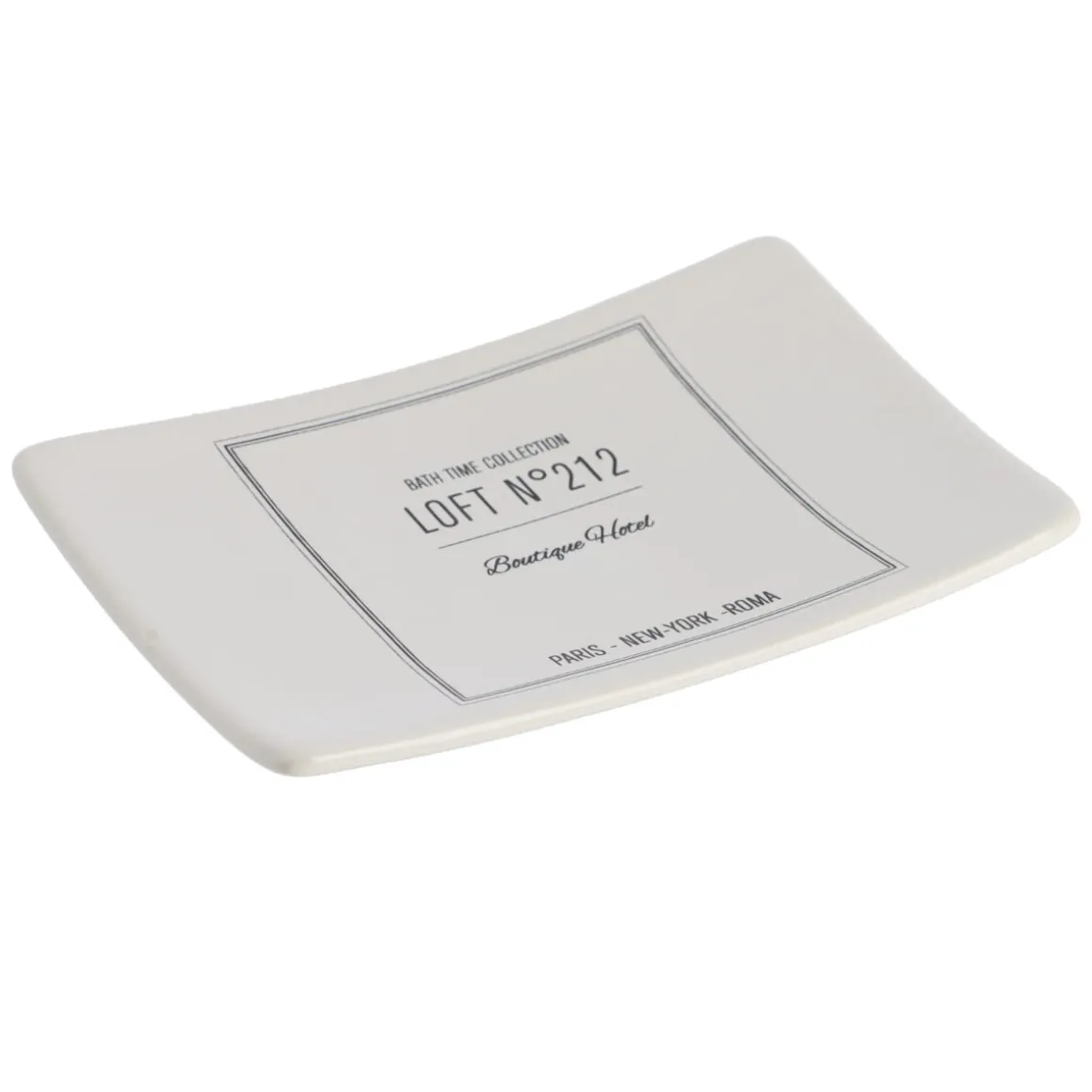 Jabonera LOFT blanca dolomita