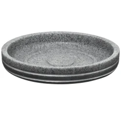 Jabonera Silver Gris