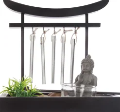 Jardín Zen Con Campanas 15x12x16.5Cm