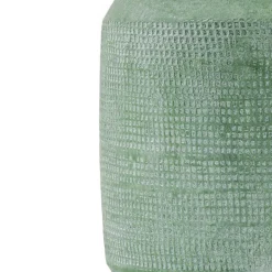 Jarrón De Cerámica Caravane Verde 20Cm