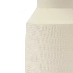 Jarrón De Cerámica Caravane Beige 20Cm