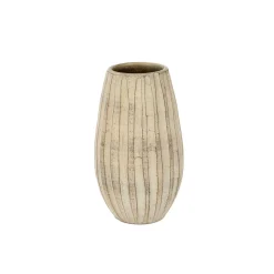 Jarrón De Cerámica Álamo Gris 30cm