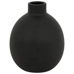 Jarrón de cerámica negra RILY