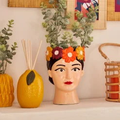 Jarrón de cerámica YUCATAN 18.2cm