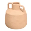 Jarrón marrón de cerámica 17.5cm
