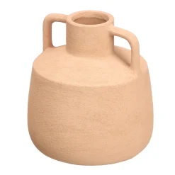 Jarrón marrón de cerámica 17.5cm