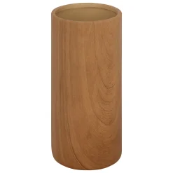 Jarrón SOA de cerámica efecto madera 20cm