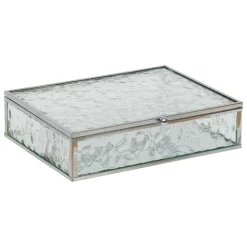 Joyero ANIA plateado 13.5x18.5cm