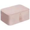 Joyero De Terciopelo Rosa