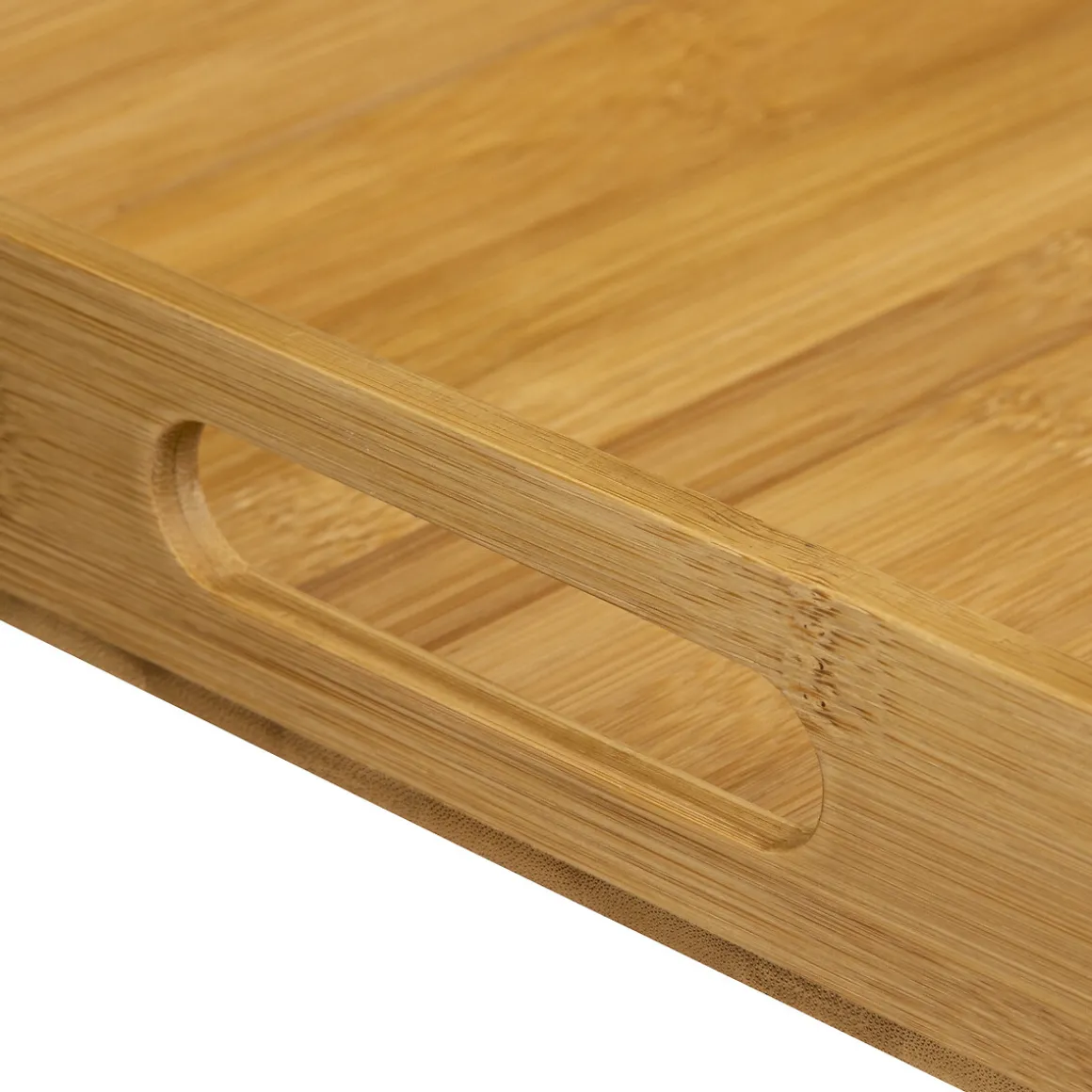 Juego 2 Bandejas De Bambú