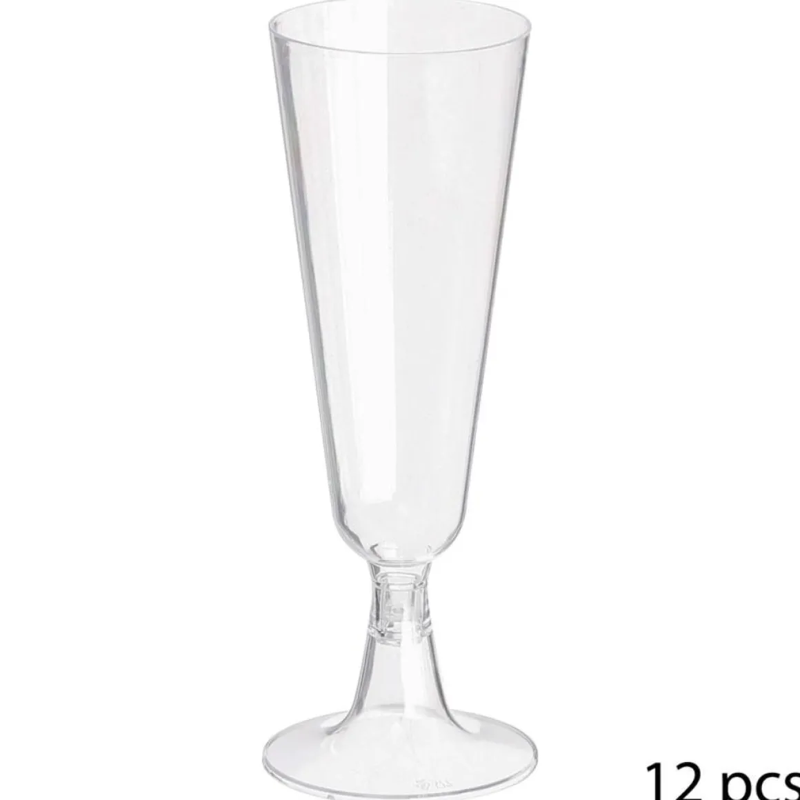 Juego 12 Copas De Champán Desechables