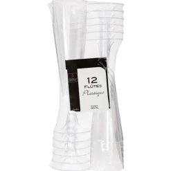 Juego 12 Copas De Champán Desechables