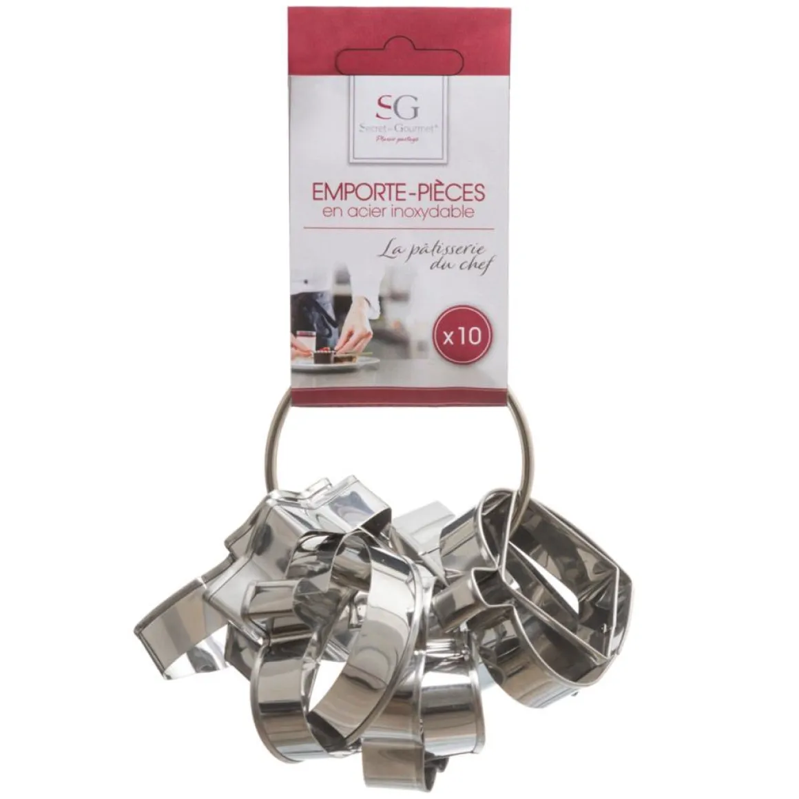 Juego 10 Cortadores De Galletas