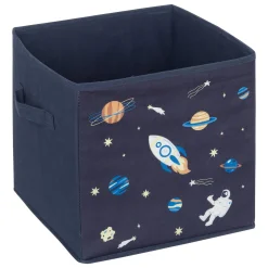 Juego 2 Cubos Almacenaje Astronauta Azul 29x29cm