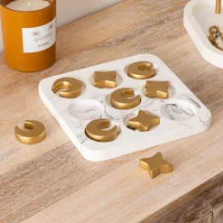 Juego 3 en raya WILD ROMANCE blanco de cemento