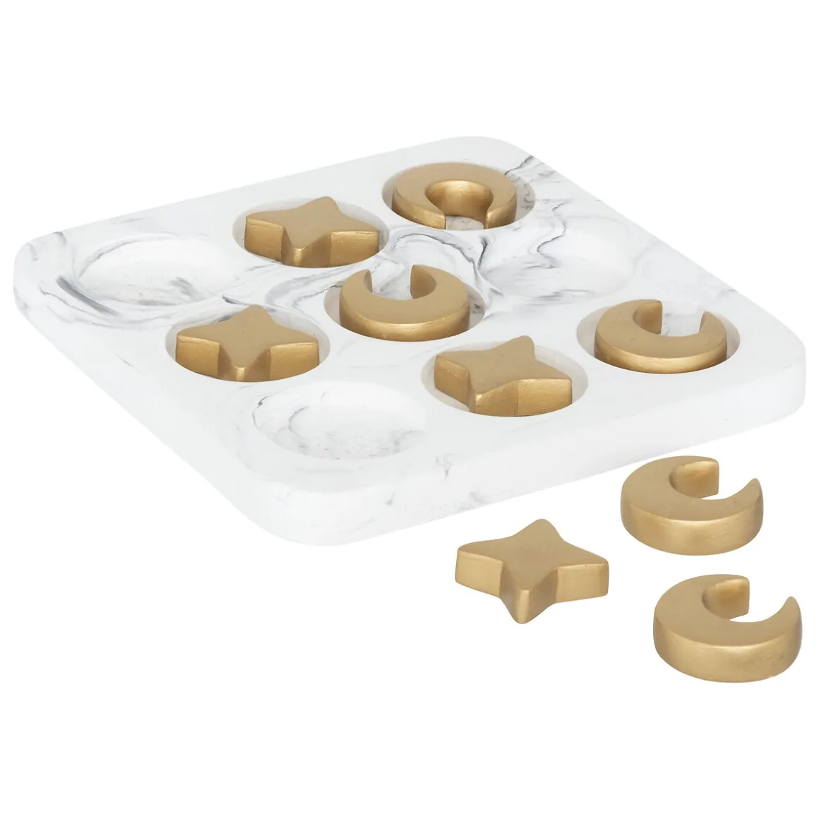 Juego 3 en raya WILD ROMANCE blanco de cemento