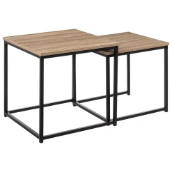 Juego 2 Mesas Auxiliares Aliaj