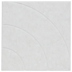 Juego 4 paneles decorativos ARCH gris 30x30cm