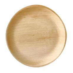 Juego 10 Platos Red. Hoja De Palma 25Cm