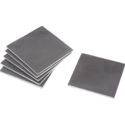 Juego 6 Posavasos Ardosia 10x10Cm