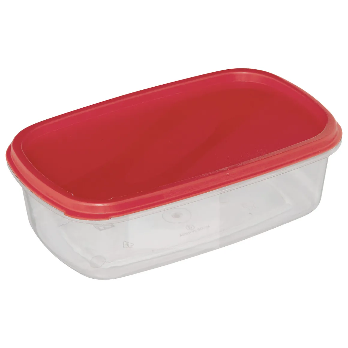 Juego 6 Recipientes Rect C/Tapas Colores