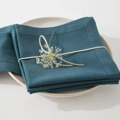 Juego 4 Servilletas Chambray 40x40Cm