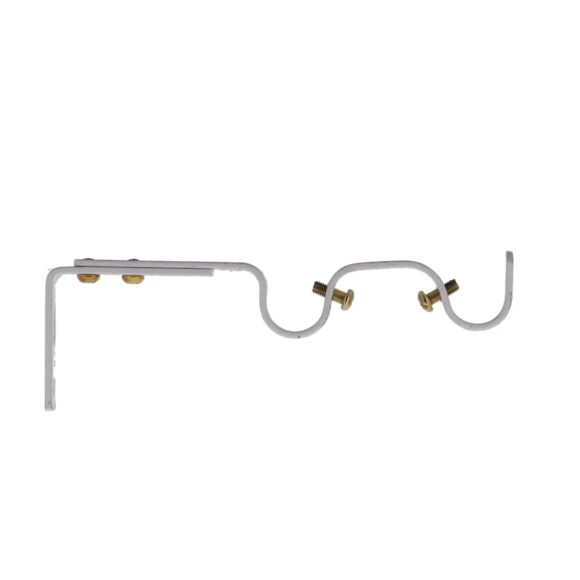 Juego 2 Soportes Dobles P/Barra Cortina