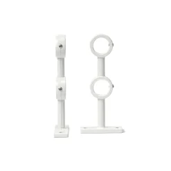 Juego 2 Soportes Dobles P/Barra Cortina