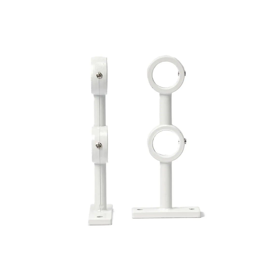 Juego 2 Soportes Dobles P/Barra Cortina