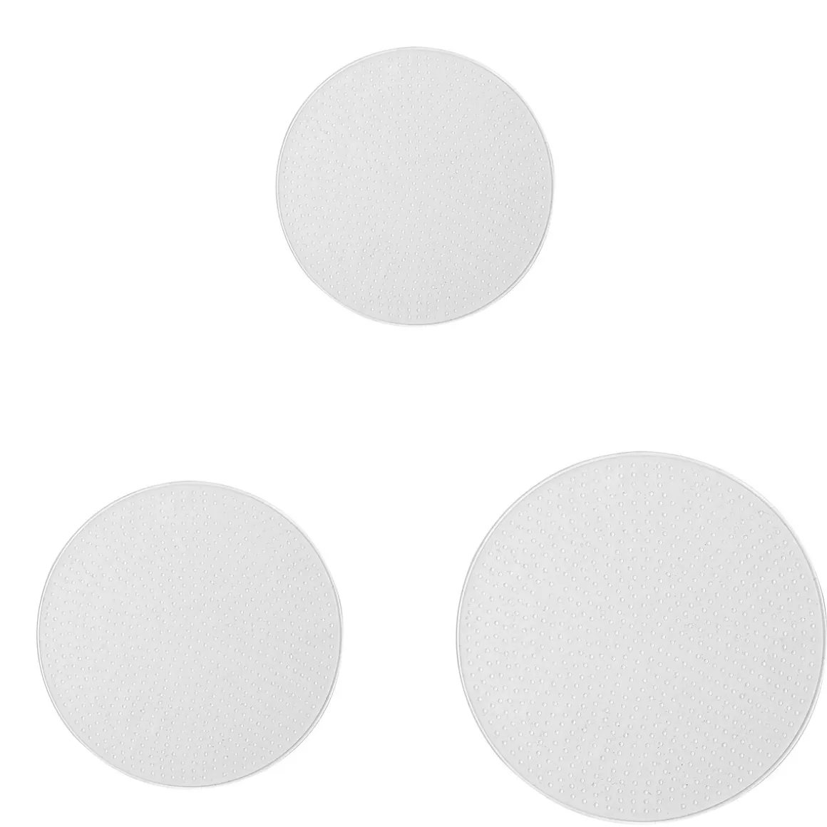 Juego 3 Tapas Redondas De Silicona