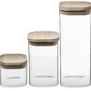 Juego 3 Tarros De Vidrio