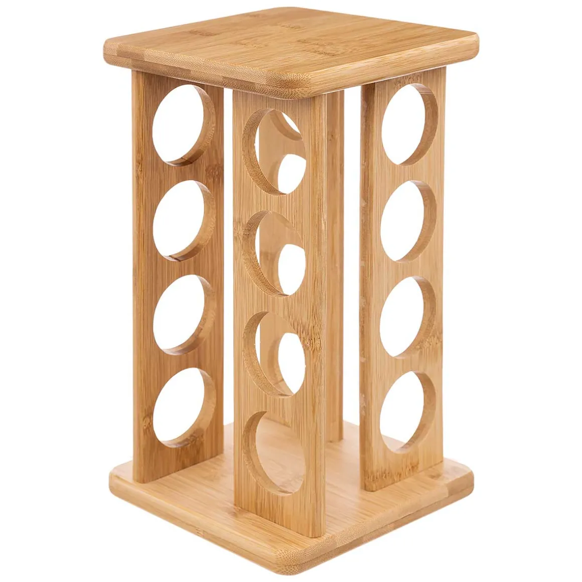 Juego 16 tarros p/especias c/soporte rotativo