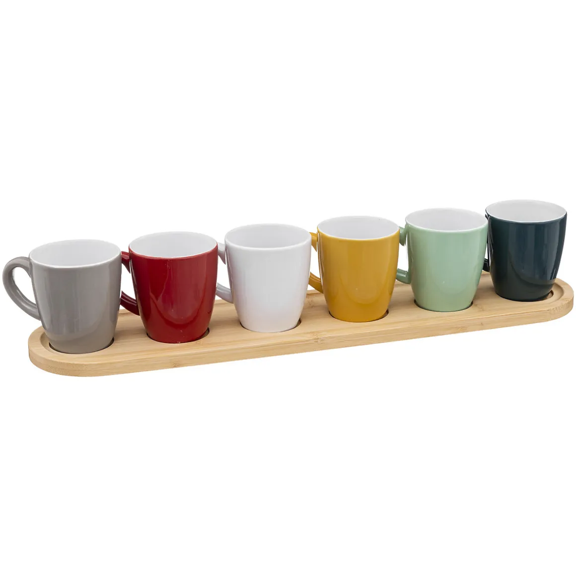 Juego 6 Tazas De Café Colorama 9Cl
