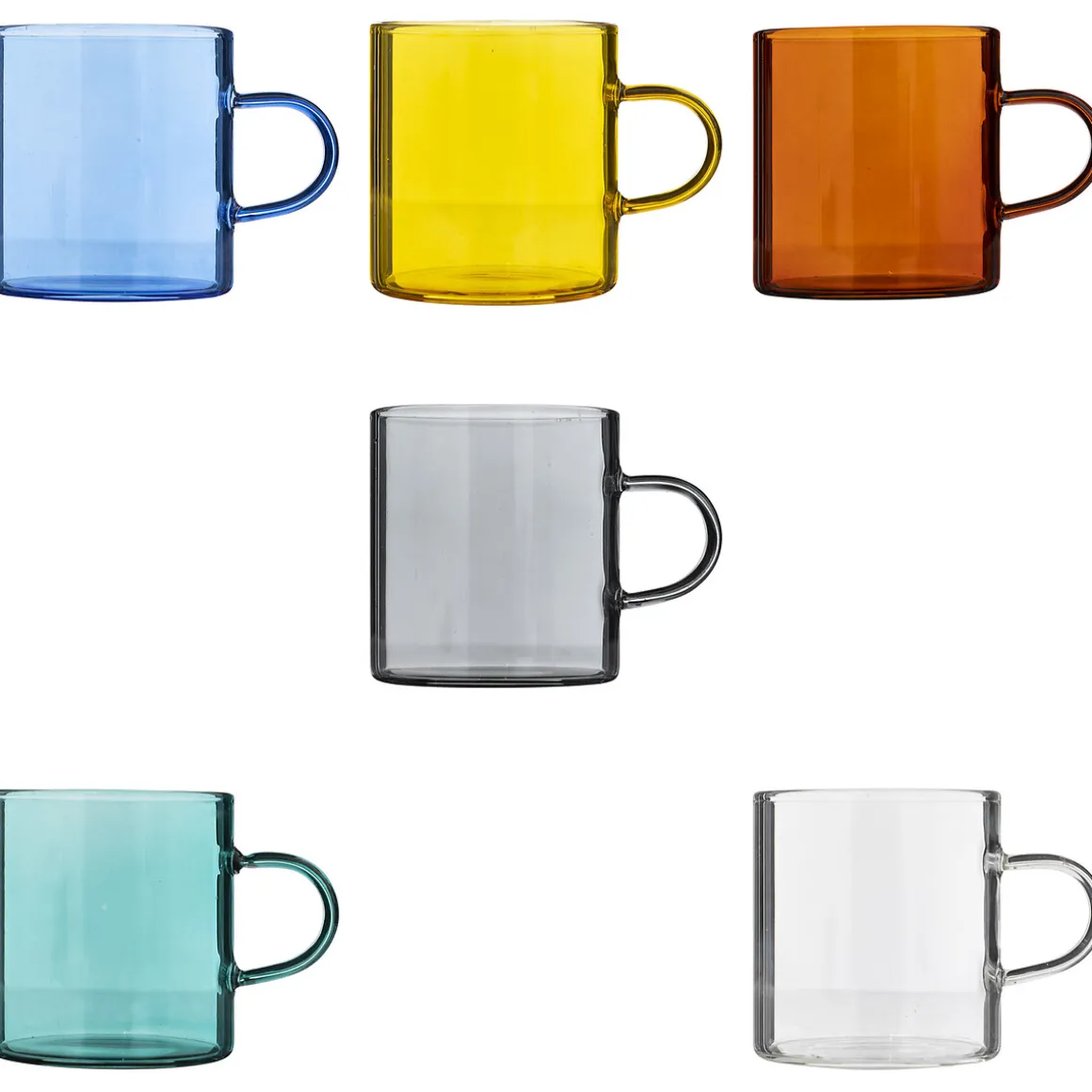 Juego 6 Tazas Mia De Colores 10Cl
