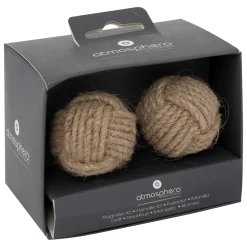 Juego 2 Tiradores Cuerda Beige 3.8x4.8Cm