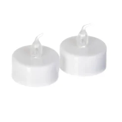 Juego 2 Velas Tealight Led 3.8x4Cm