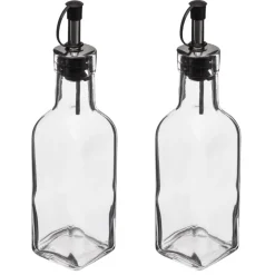 Juego aceitera+vinagrera c/dosificador