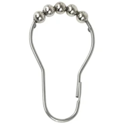 Juego De 12 Anillas P/Cortina De Ducha